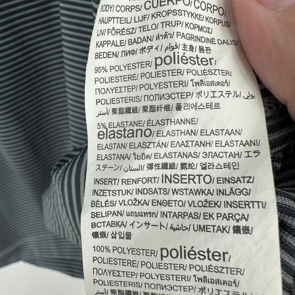 Under Armour UA Release Polo Grey Striped Collared Short Sleeve Mens 2XL Loose - Picture 8 of 8